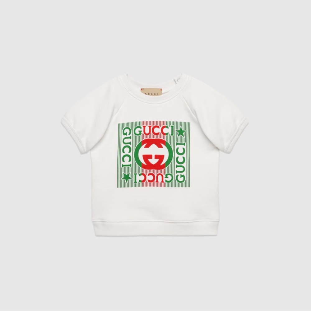 GUCCI ~Baby Felted Sweatshirt - Picture 1 of 15